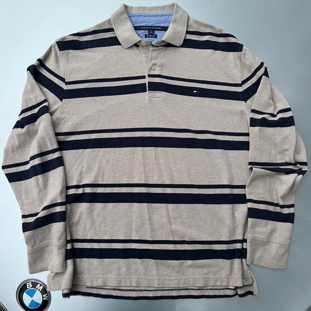 Tommy Hilfiger striped polo long sleeve